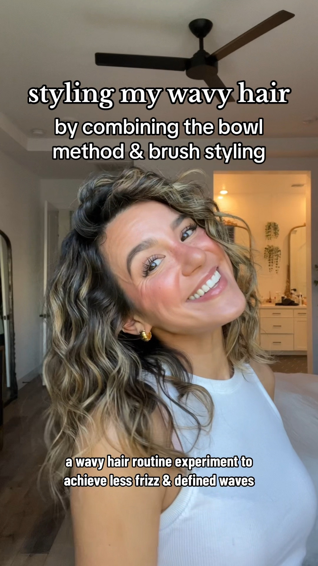 as much as I love the definition I get using the bowl method, I’ve always struggled with frizz at the roots. I decided to incorporate brush styling while doing the bowl method to see if it would help eliminate frizz & turns out, it did in a big way! sharing exactly how I achieved these bouncy, defined waves with minimal frizz! would you try out this routine? p.s. I don’t recommend brushing your hair when it’s wet if it tangles/falls out really easily. 

also linked my shirt & lip gloss 😘

#wavyhairroutine #wavyhair #wavyhairtutorial #bowlmethod #brushstyling #bowlmethodcurls #hairtok #naturalwaves 

#LTKstyletip #LTKbeauty #LTKVideo