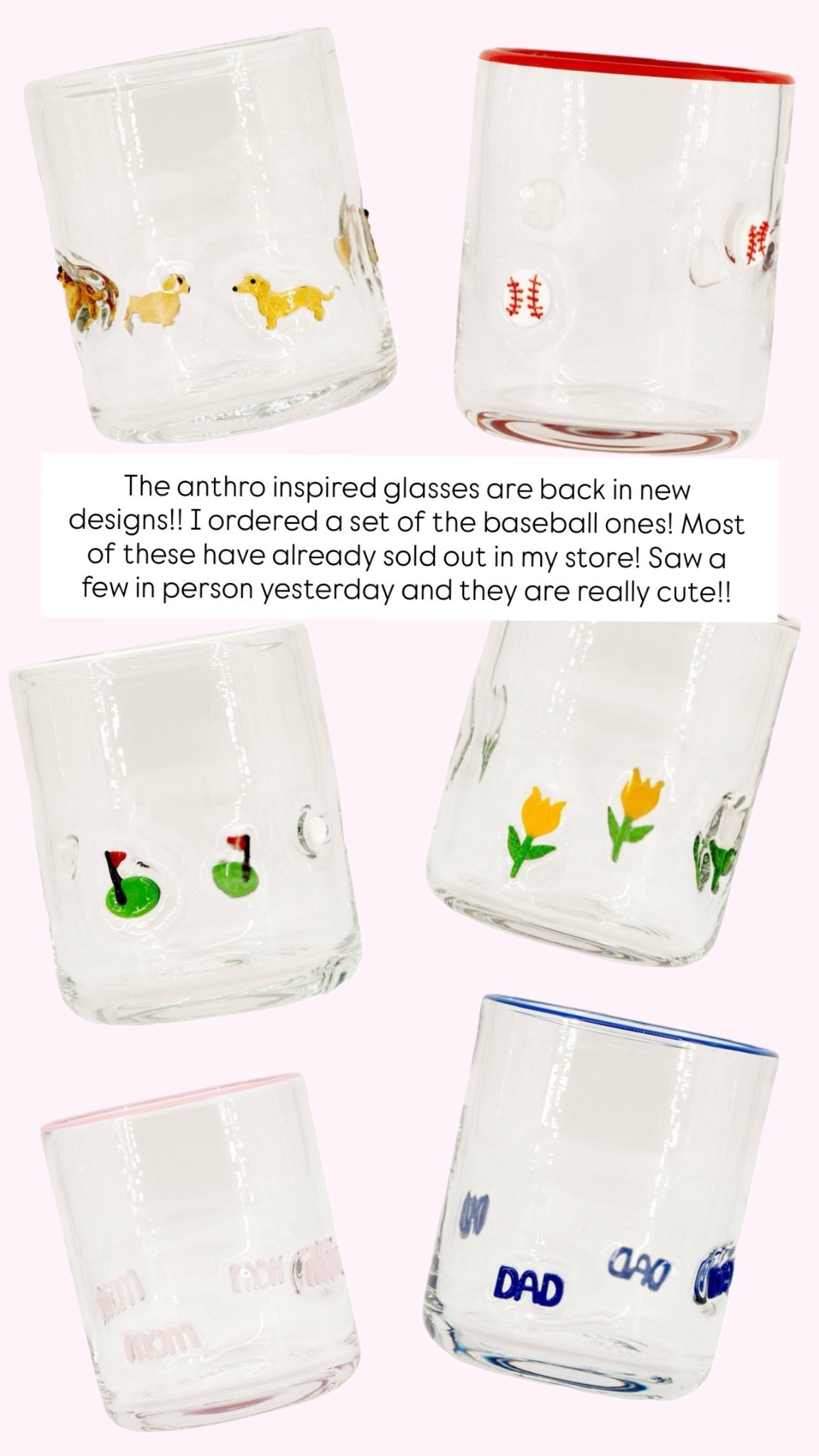 Icon glasses for under $10!! New patterns and will likely sell out! 

#LTKmomlife #LTKHome