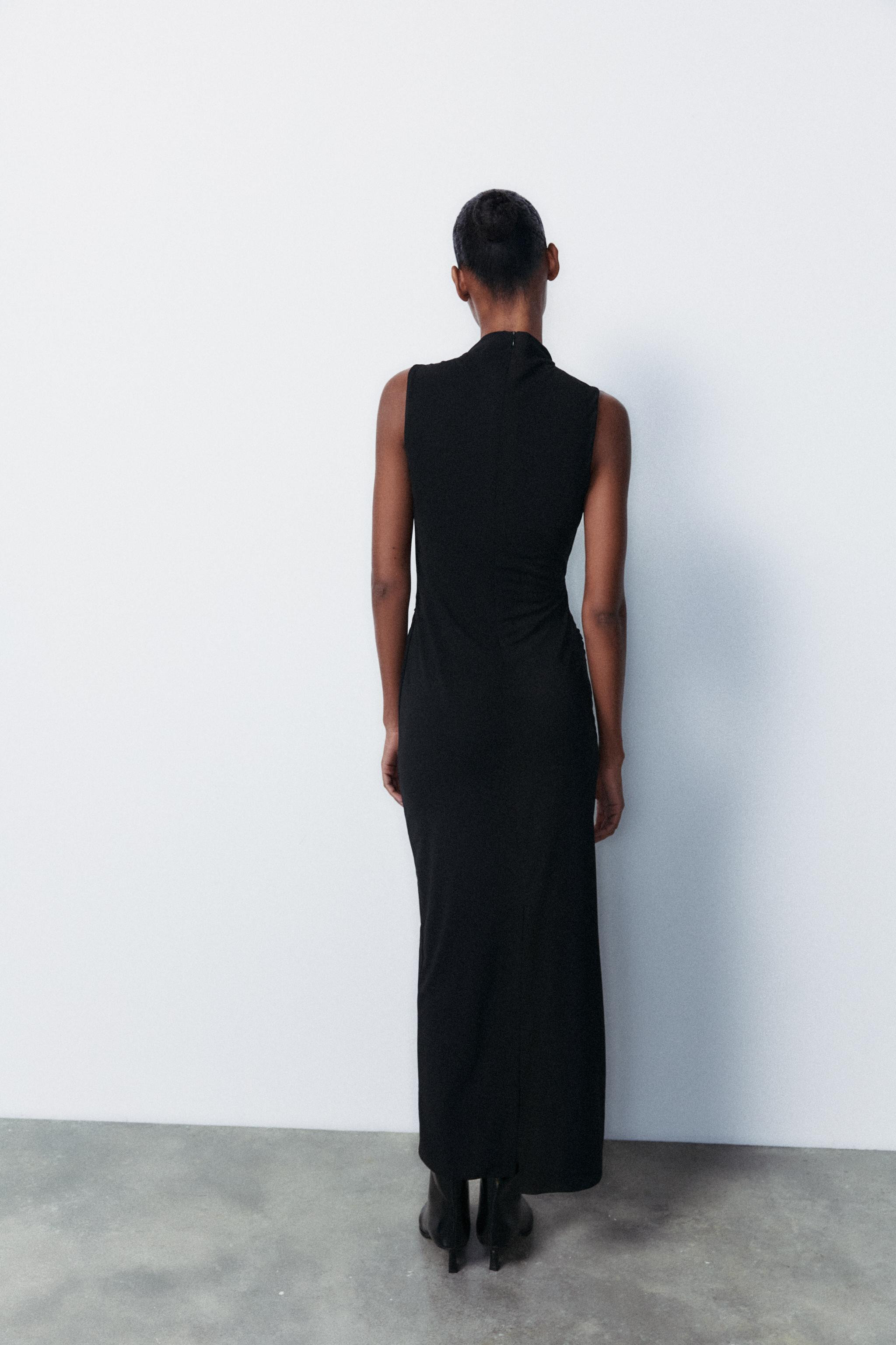 RUCHED MIDI DRESS | Zara US