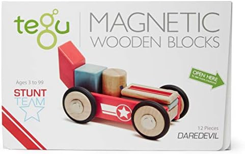Tegu Daredevil Magnetic Wooden Block Set | Amazon (US)