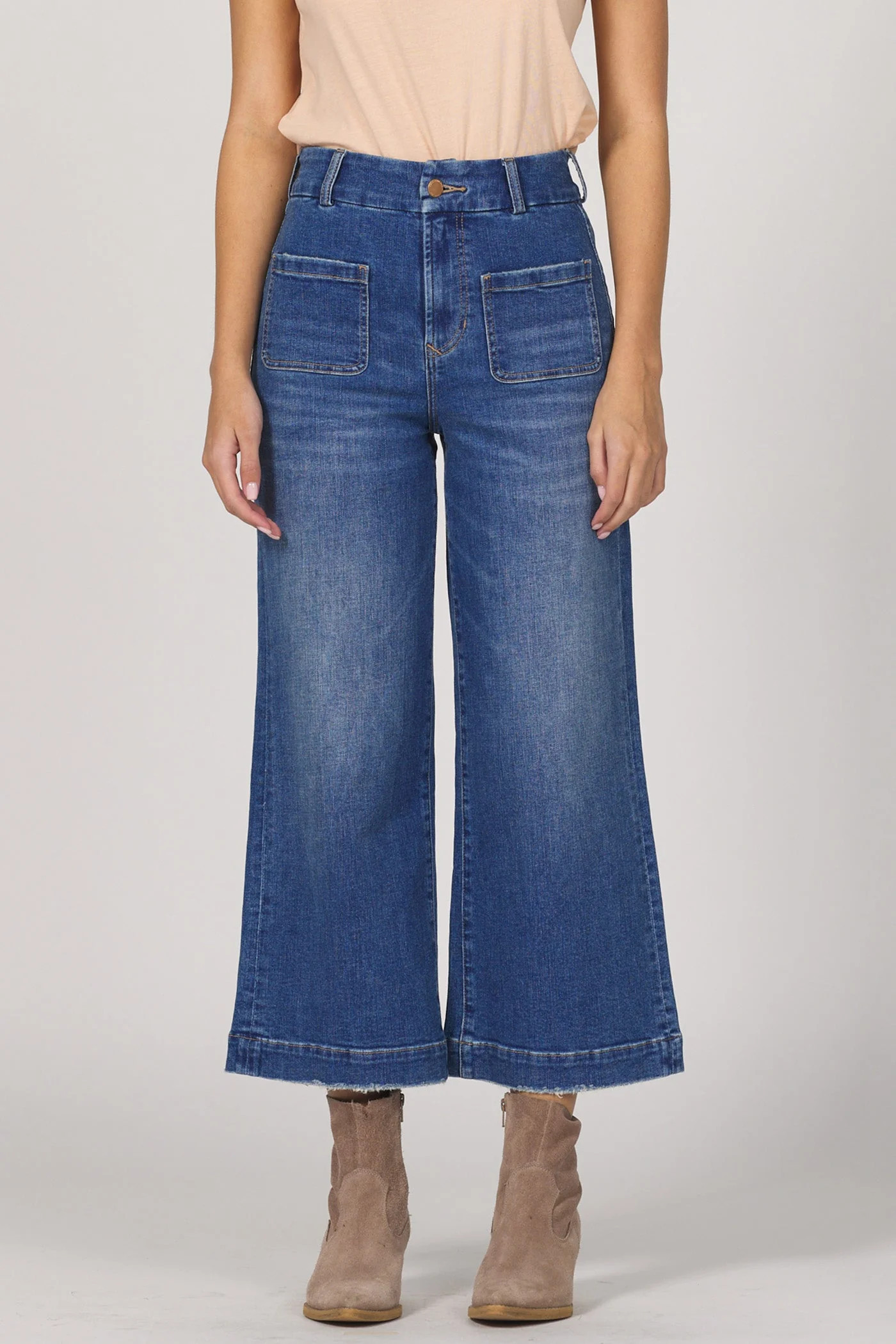 AUDREY WIDE LEG JEAN NEVIS | Dear John Denim