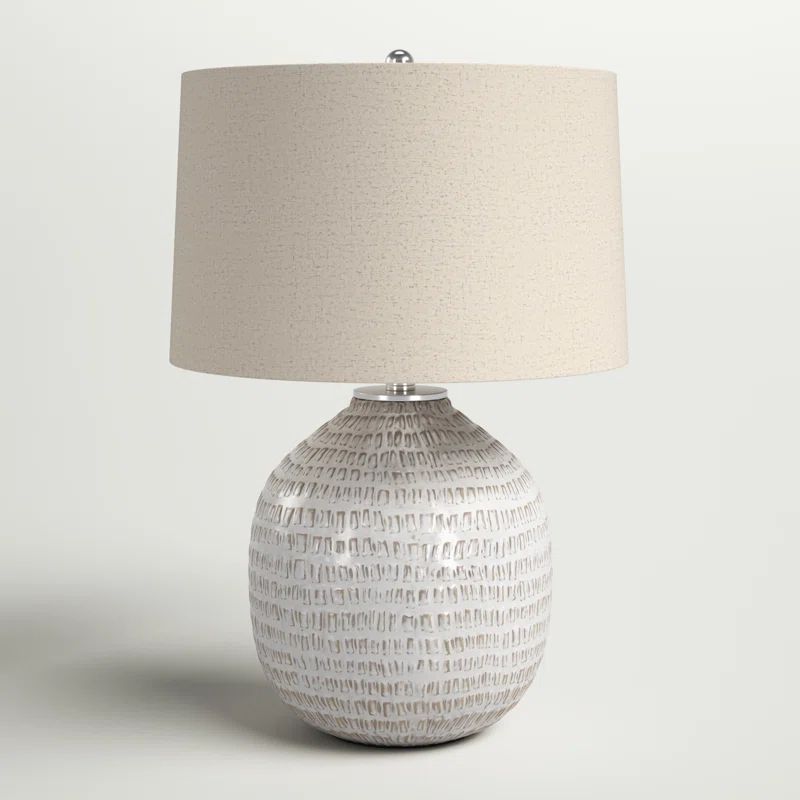 Salton 26.5" Beige Table Lamp | Wayfair Professional