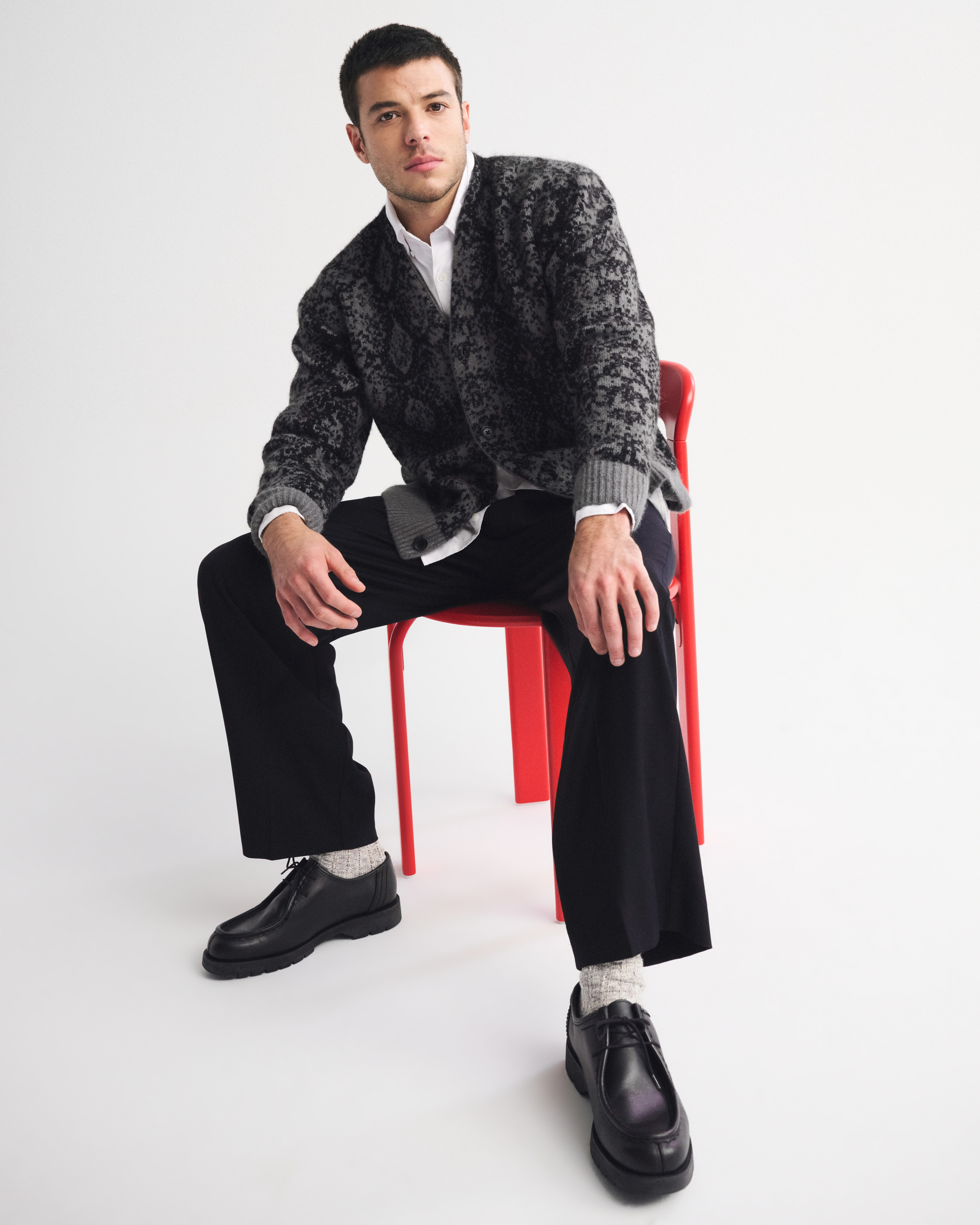 Fuzzy Cardigan | Abercrombie & Fitch (US)