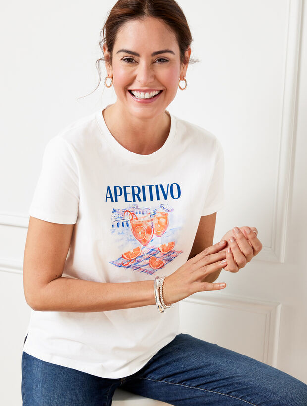 Crewneck Tee - Aperitivo | Talbots