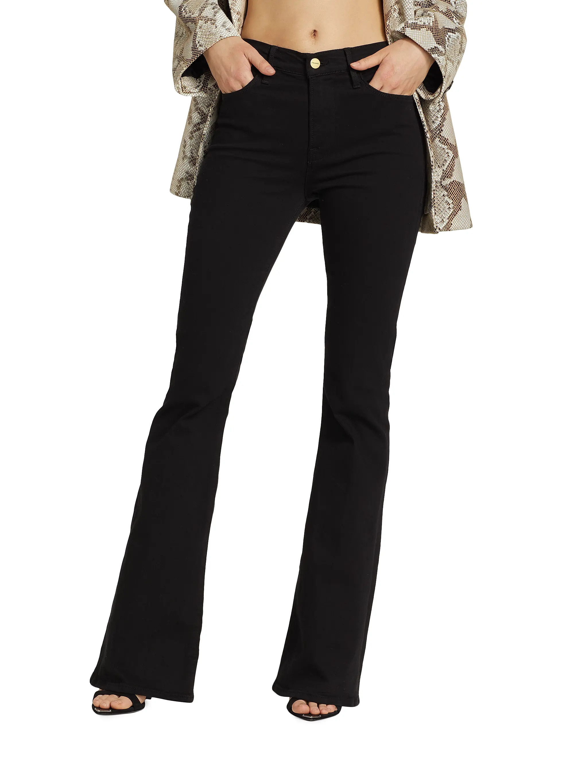 FrameLe High Flare Jeans | Saks Fifth Avenue