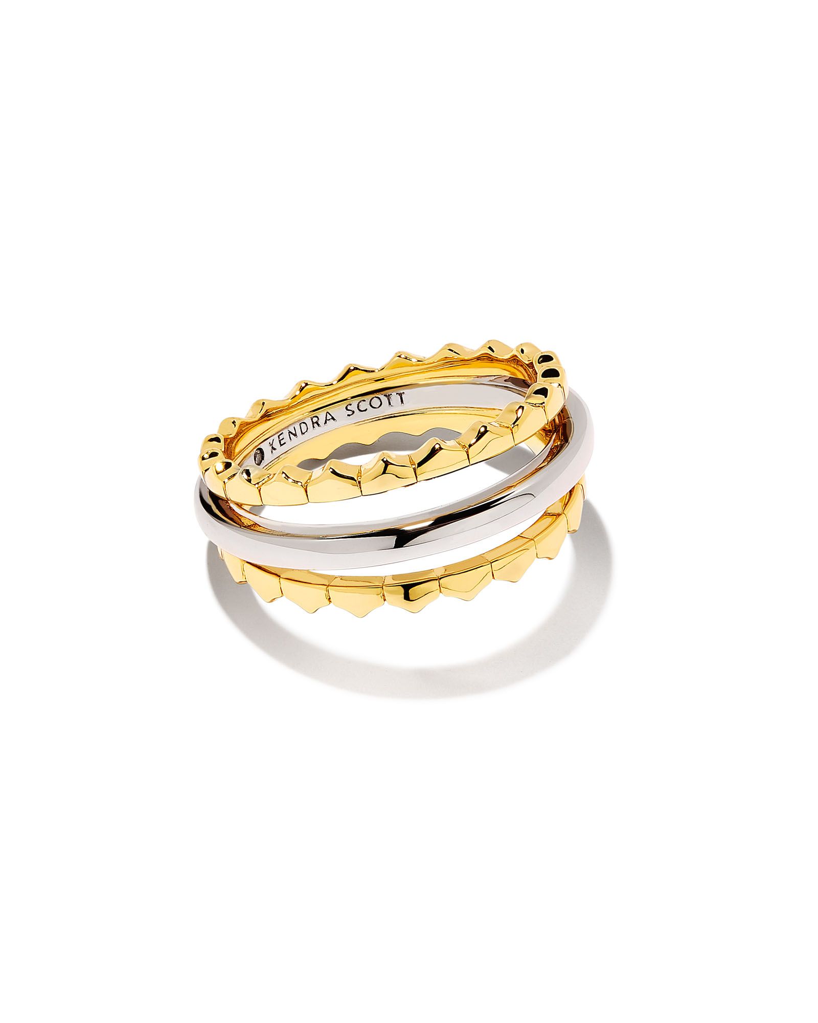 Quinn Triple Band Ring in Mixed Metal | Kendra Scott