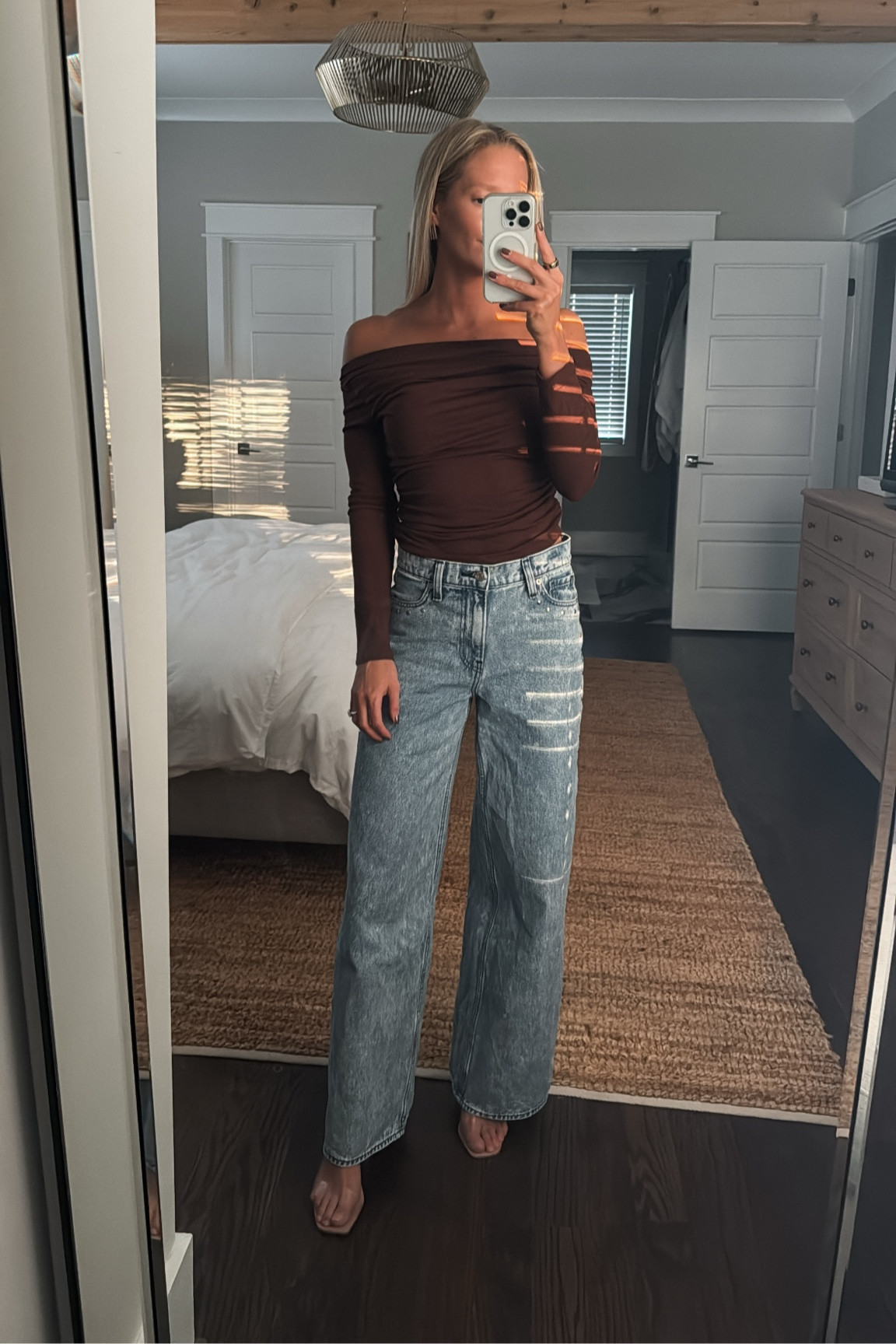 Wearing size S top (could have probably also done an XS). On sale right now for less than $20.