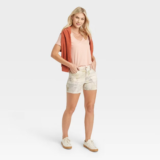 Women's High-Rise Midi Jean Shorts - Universal Thread™ | Target