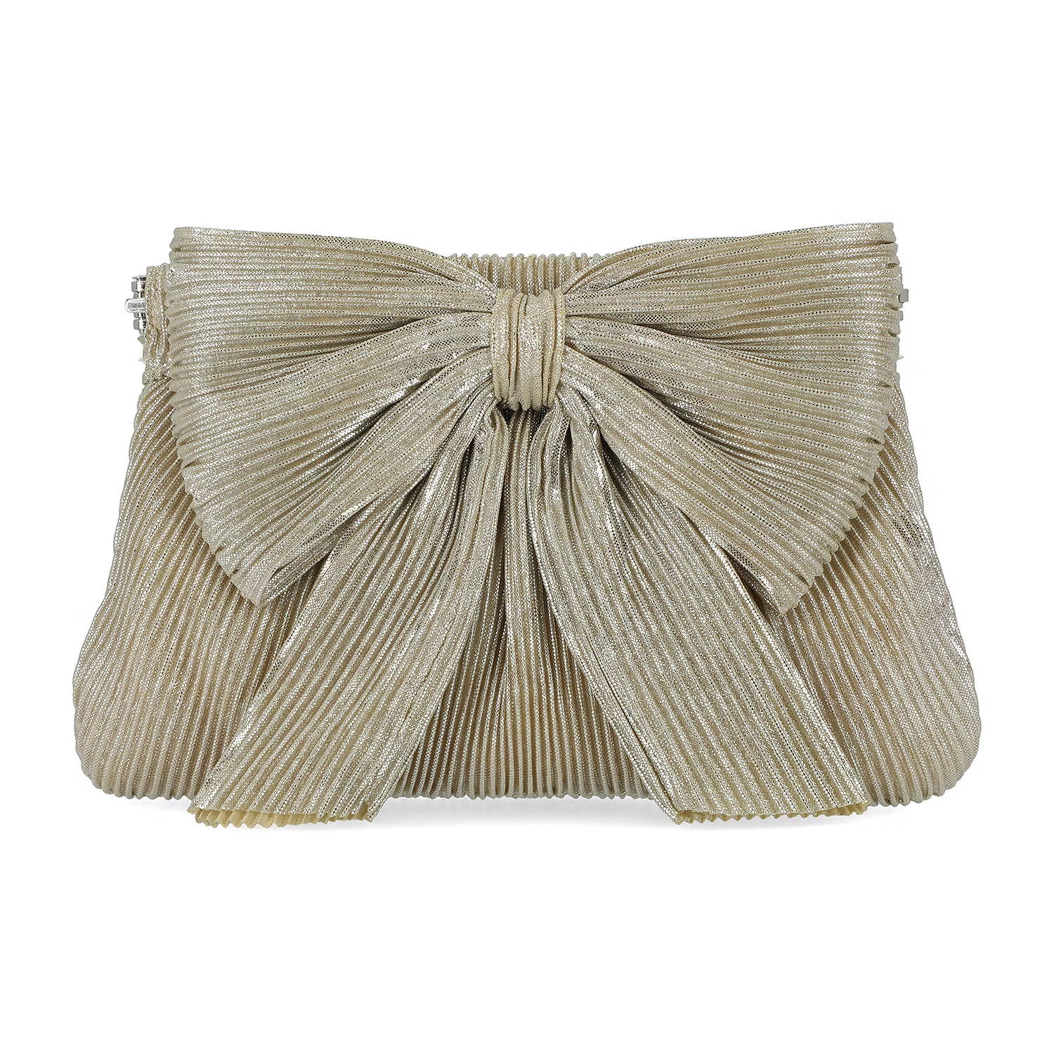 Gunne Sax by Jessica McClintock Vivienne Pleated Metallic Evening Bag | JCPenney