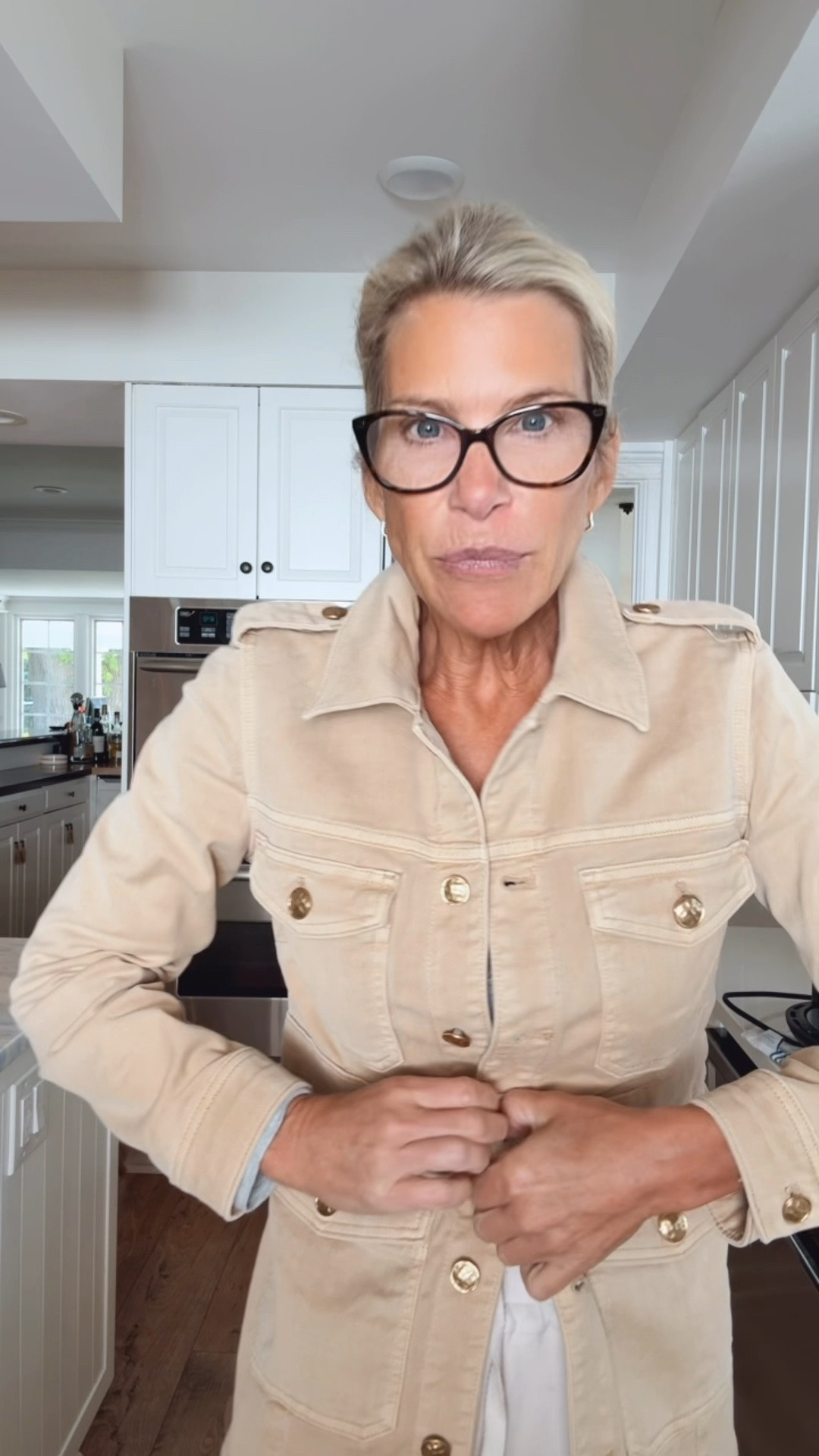 Yes this is indeed the exact jacket I have been showing you guys and it is the exact jacket that I’m linking here. It is a light camel color not stone color :)

#LTKootd #LTKOver40 #LTKmomlife