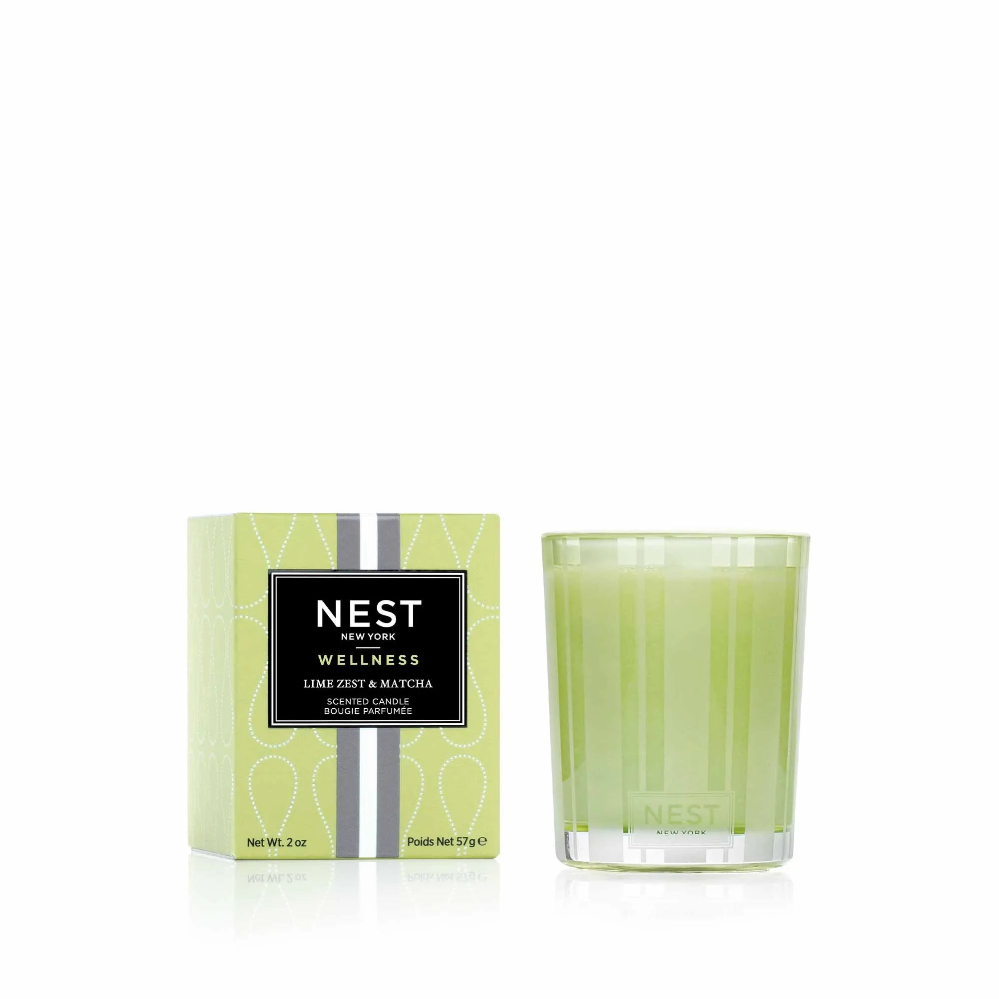 Lime Zest & Matcha Votive Candle | NEST Fragrances