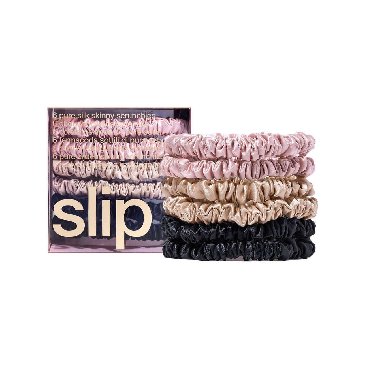 Skinny Silk Scrunchy Set | Brown Thomas (IE)