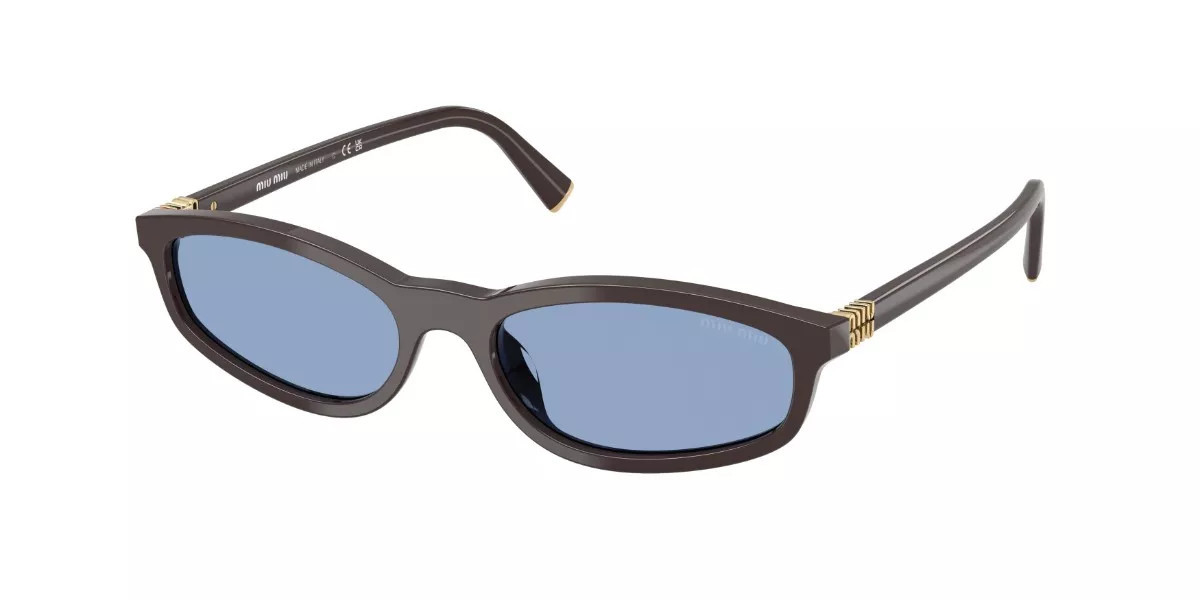 Miu Miu MUA06S 22C60O Women’s Sunglasses Brown Size 54 | SmartBuyGlasses Global