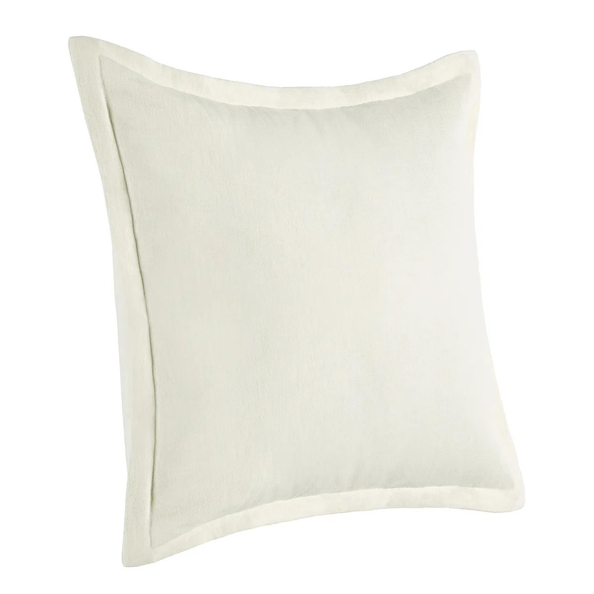 Amy Linen 22-Inch Square Throw Pillow | Perigold