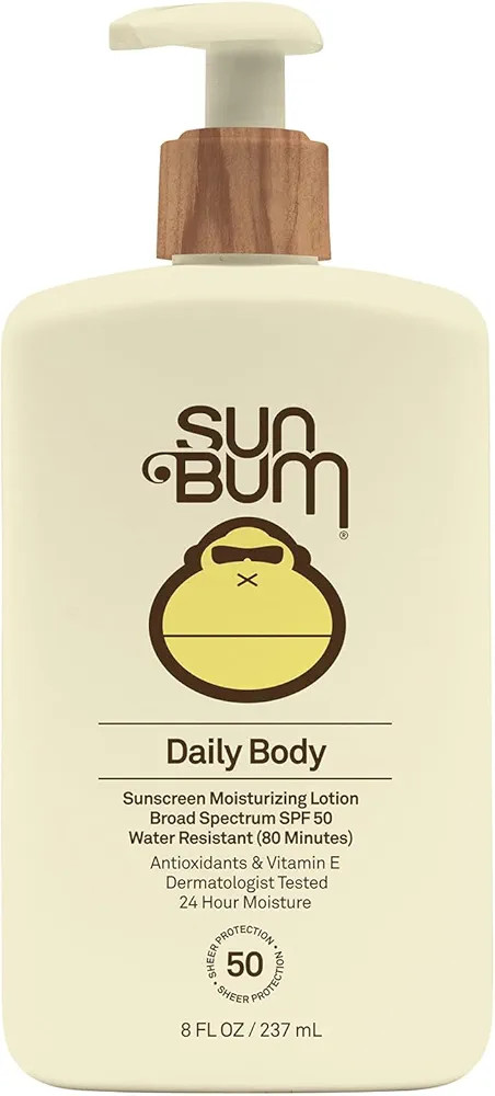 Sun Bum Daily SPF 50 Sunscreen Body Lotion - Broad Spectrum Moisturizing Sunscreen with Vitamin E... | Amazon (US)