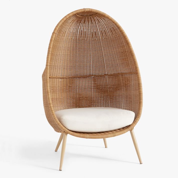 Woven Cave Chair, Natural | Pottery Barn Teen