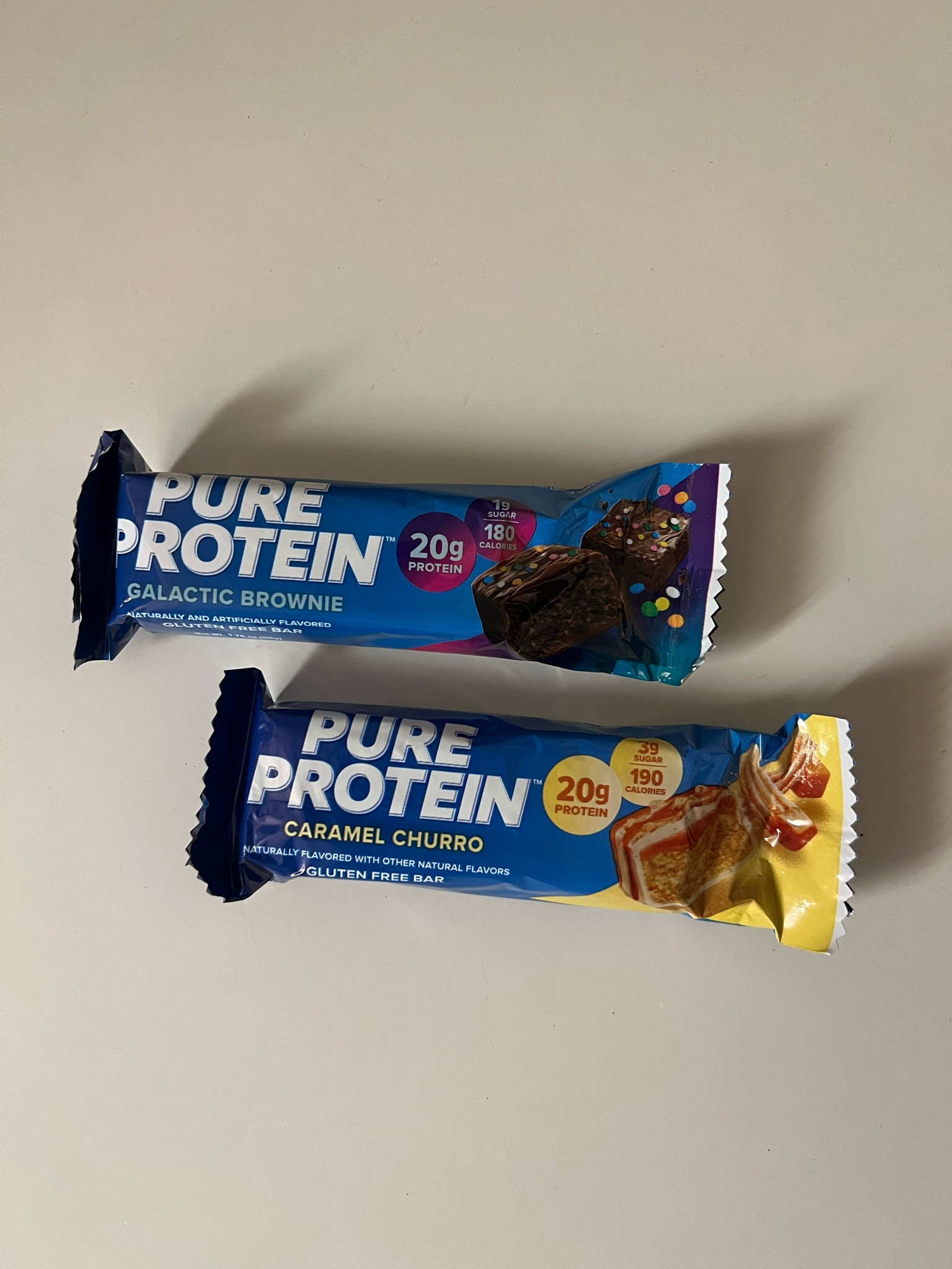 A new protein find that I’ve been hoping tog get my hands on. Tik tok has done it again and influenced me to purchase these. I will swear by the galactic brownie flavor. A full on dupe for the cosmic brownie! The churro is good, but not my favorite in comparison. #fitlife #protein #tiktokfind 

#LTKfitness #LTKSeasonal #LTKtravel