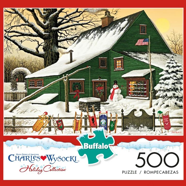 Buffalo Games - Americana Collection - Cocoa Break at the Copperfields - 500 Piece Jigsaw Puzzle | Walmart (US)
