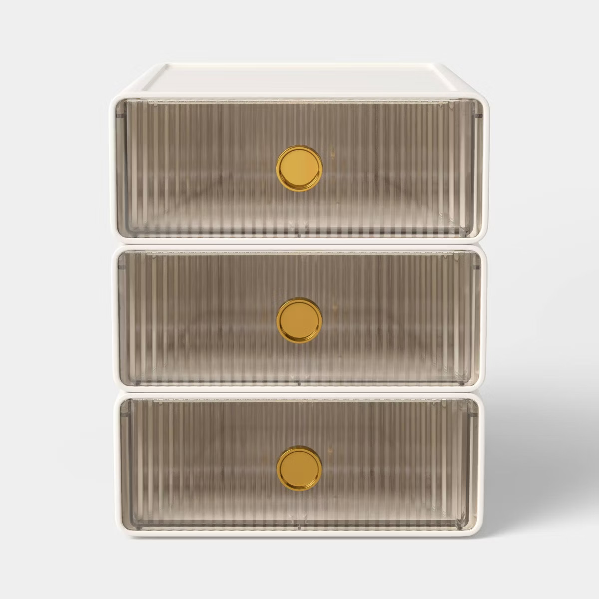 Small Stackable Drawers Set of 3 Cream - Threshold™ | Target
