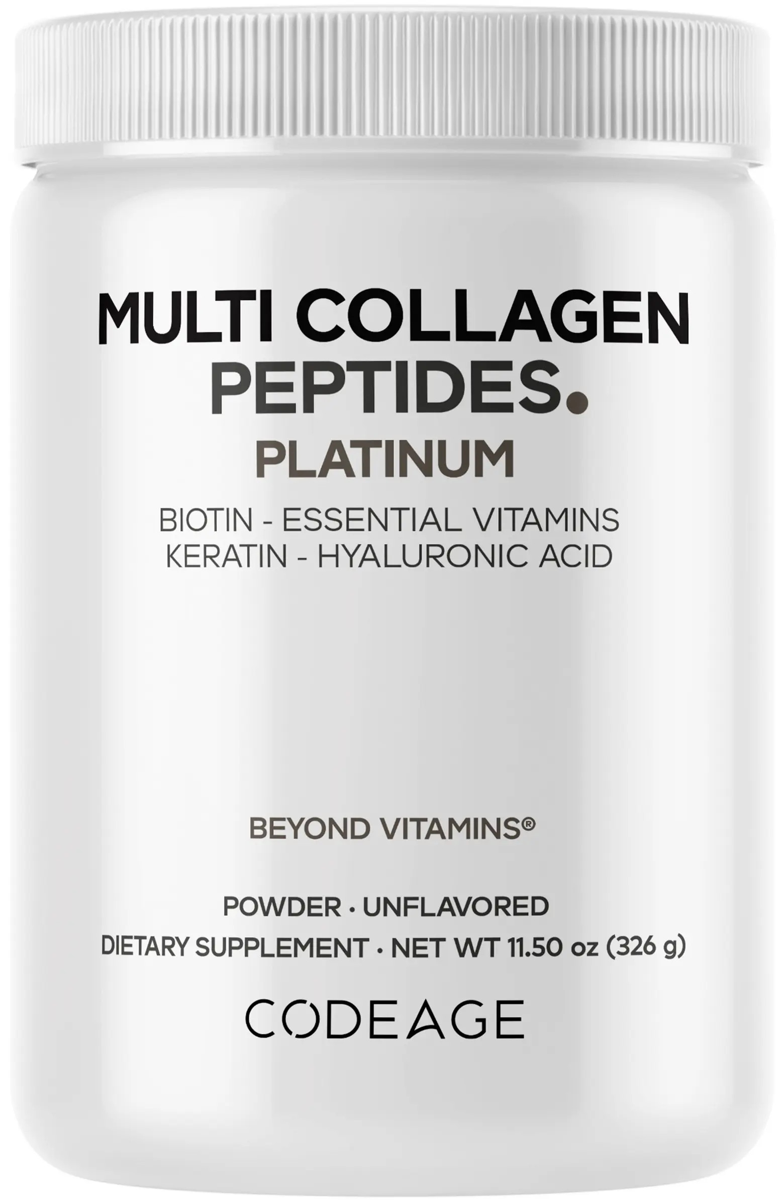 Platinum Multi Collagen Protein + Biotin Powder Supplement | Nordstrom