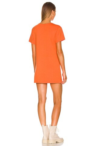 Simona Tee Dress in Orange | Revolve Clothing (Global)
