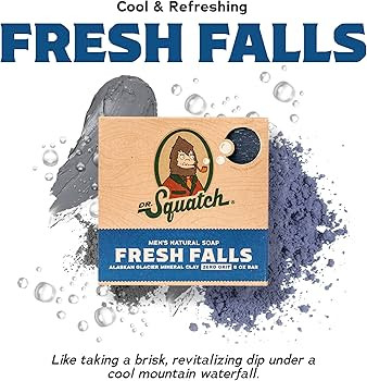 Dr. Squatch Natural Bar Soap for Men - Cold Process Soap with No Harsh Chemicals - Wood Barrel Bo... | Amazon (US)