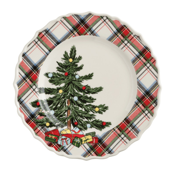 Christmas Tree Salad Plate | Mud Pie