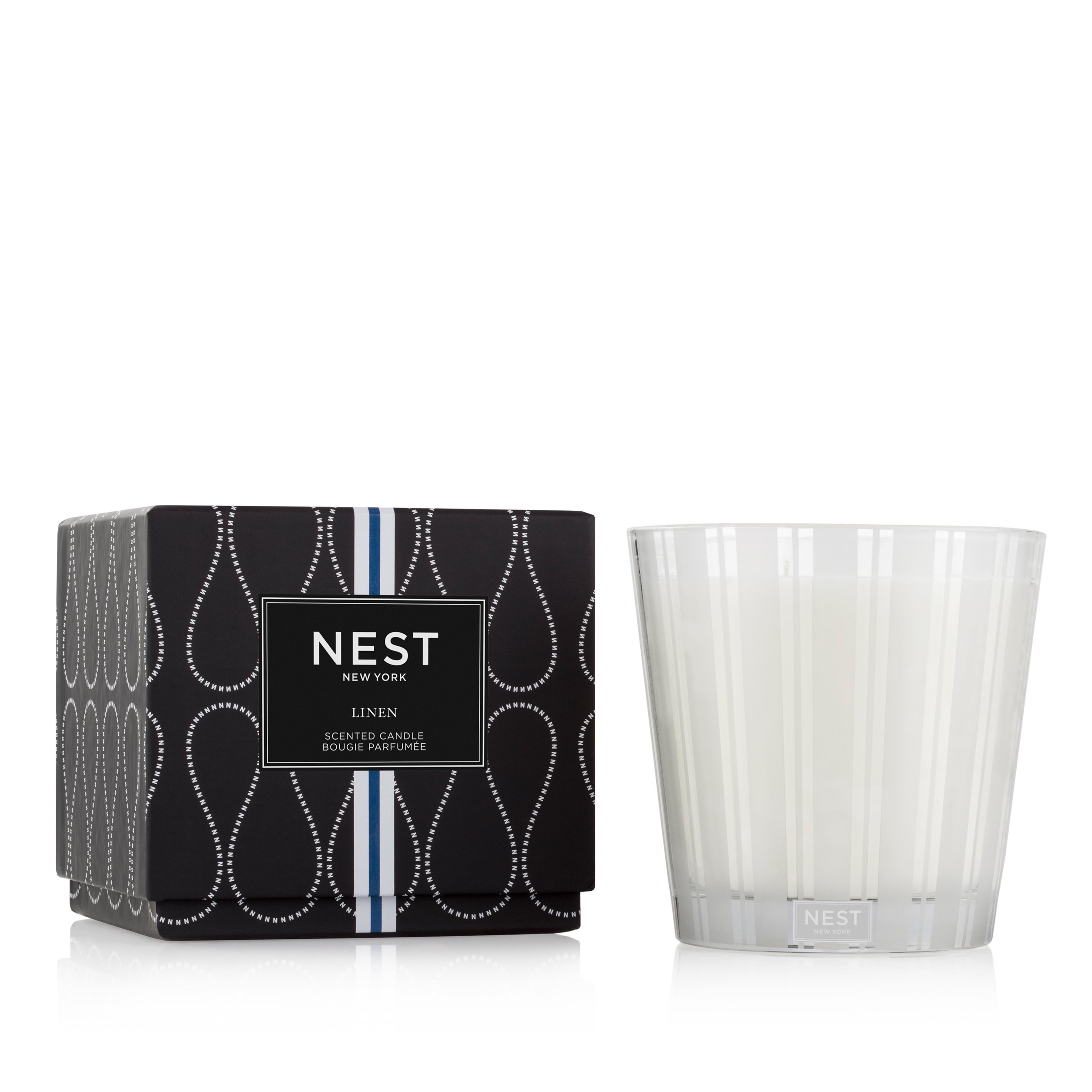 Linen 3-Wick Candle | NEST Fragrances