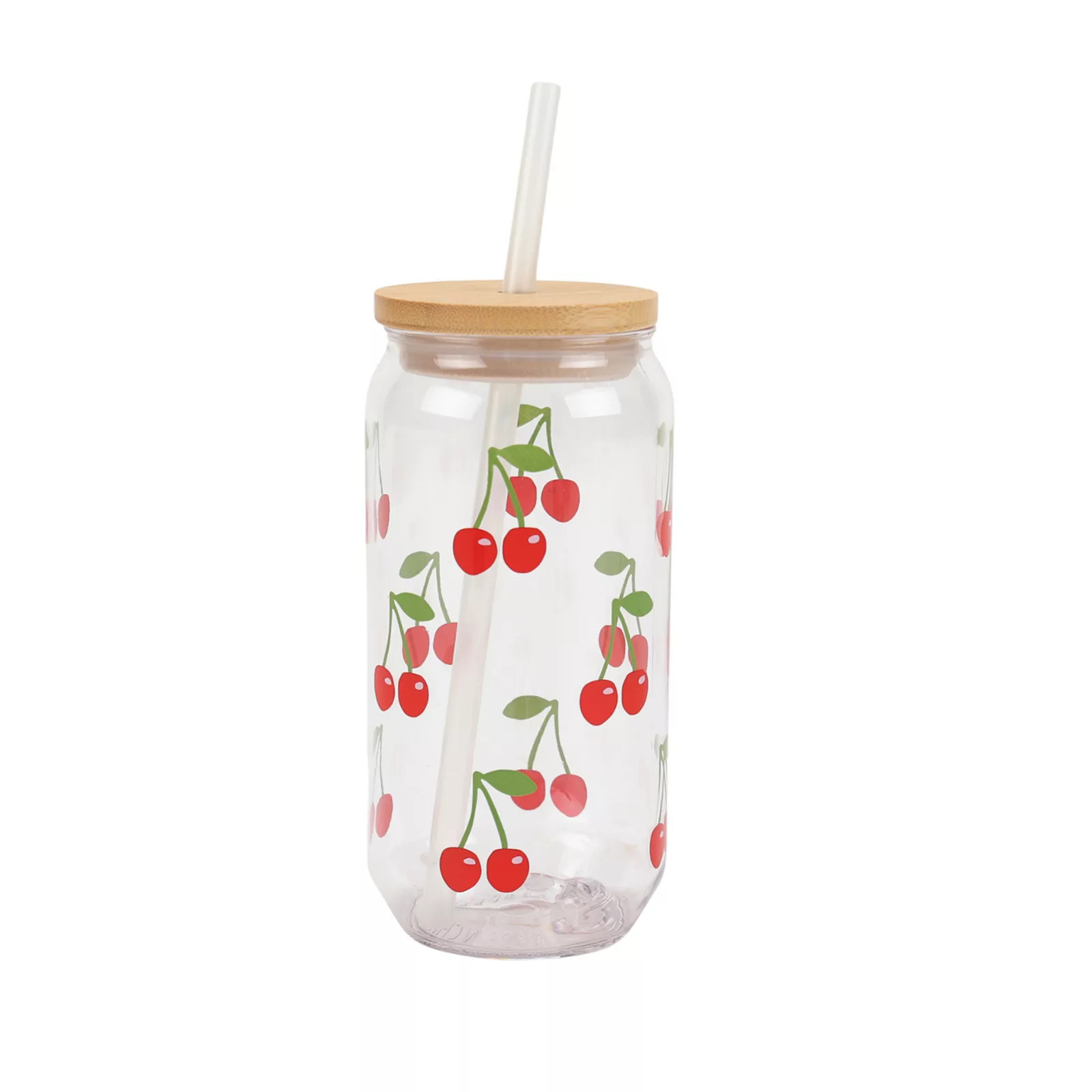 Celebrate Together™ Summer Plastic Cherry Cup & Straw, Red | Kohl's
