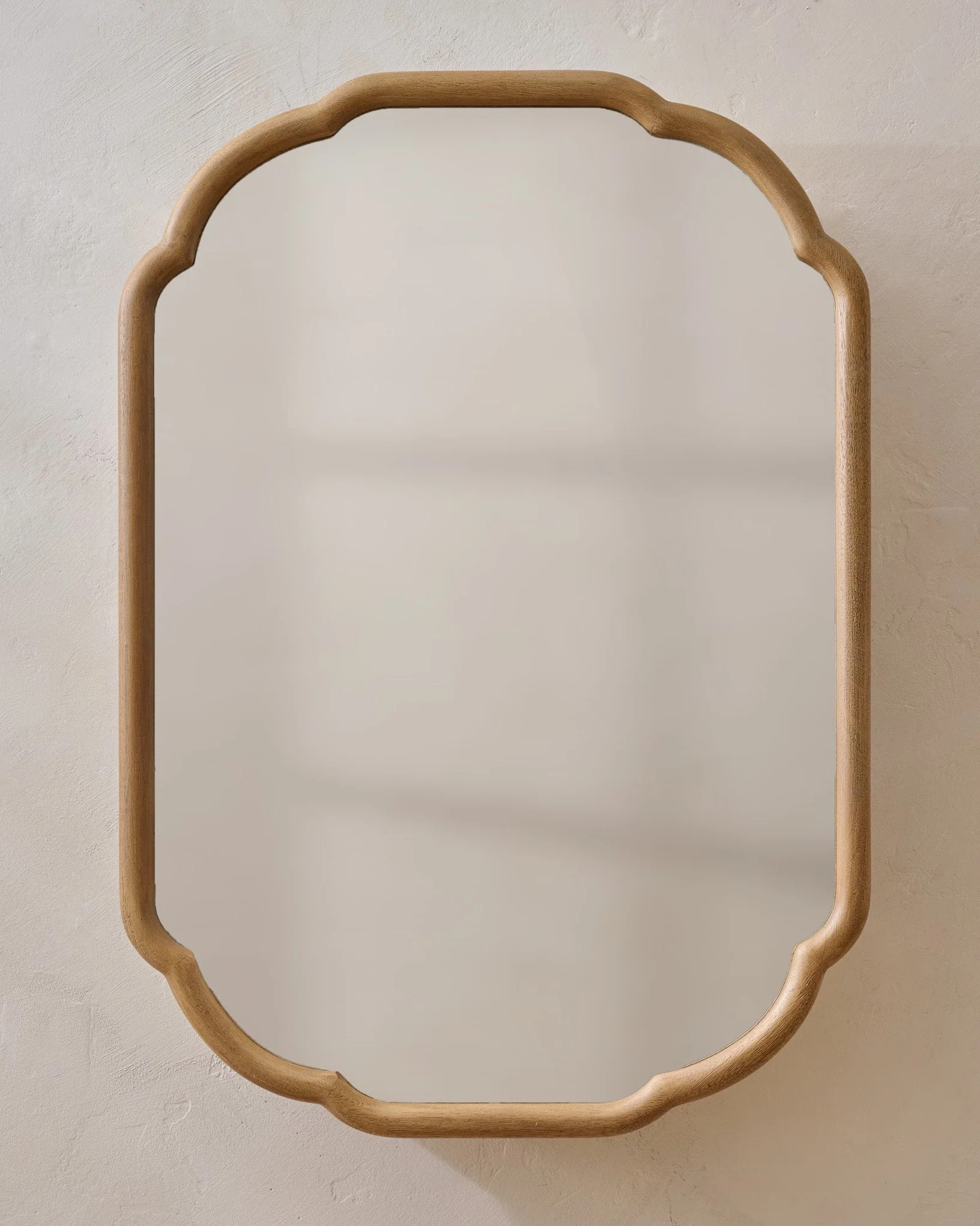 Greer Wood Scalloped Medicine Cabinet | Magnolia