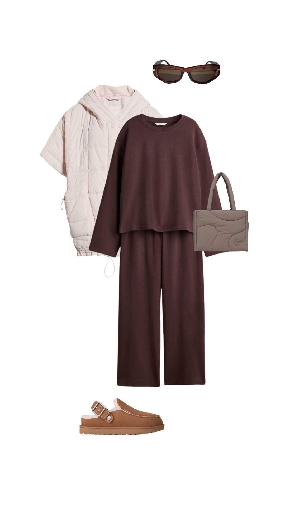 A cute lounge set under $45 and one of my seasonal fave vests! 

Dressupbuttercup.com #dressupbuttercup #dederaad
