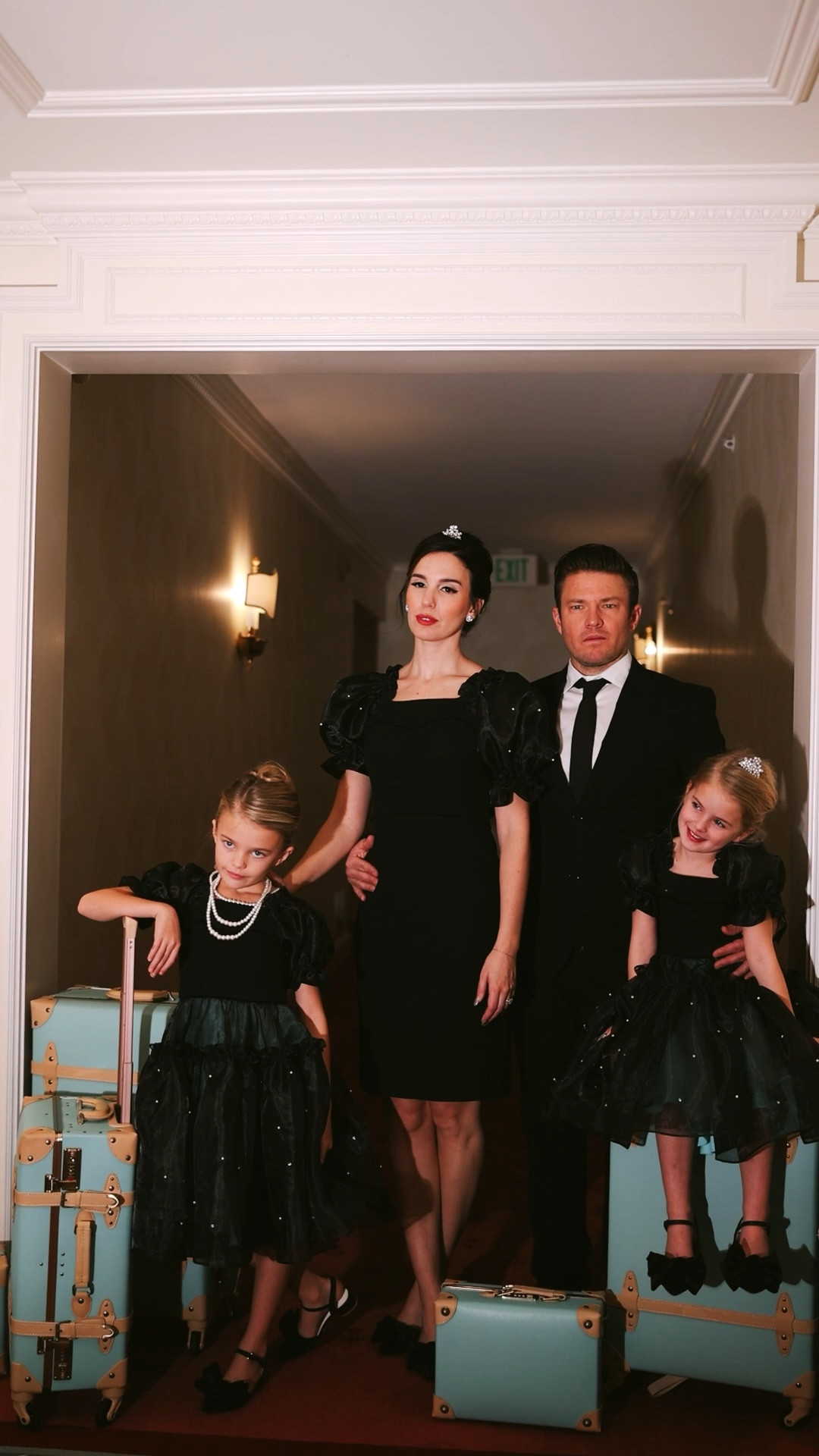 My new dress line with Ivy City, inspired by Breakfast at Tiffany's, is finally here! These gorgeous little black dresses, aptly name the Audrey dress, are designed for mothers and daughters to wear together. It's a cute matching moment for us as a family! Use my code CHRISTY15 to get 15% off your first-time purchase!
#classiclook #matchingfamilyoutfit #allblackstyle #oldmoneyvibe

#LTKKids #LTKStyleTip #LTKMens