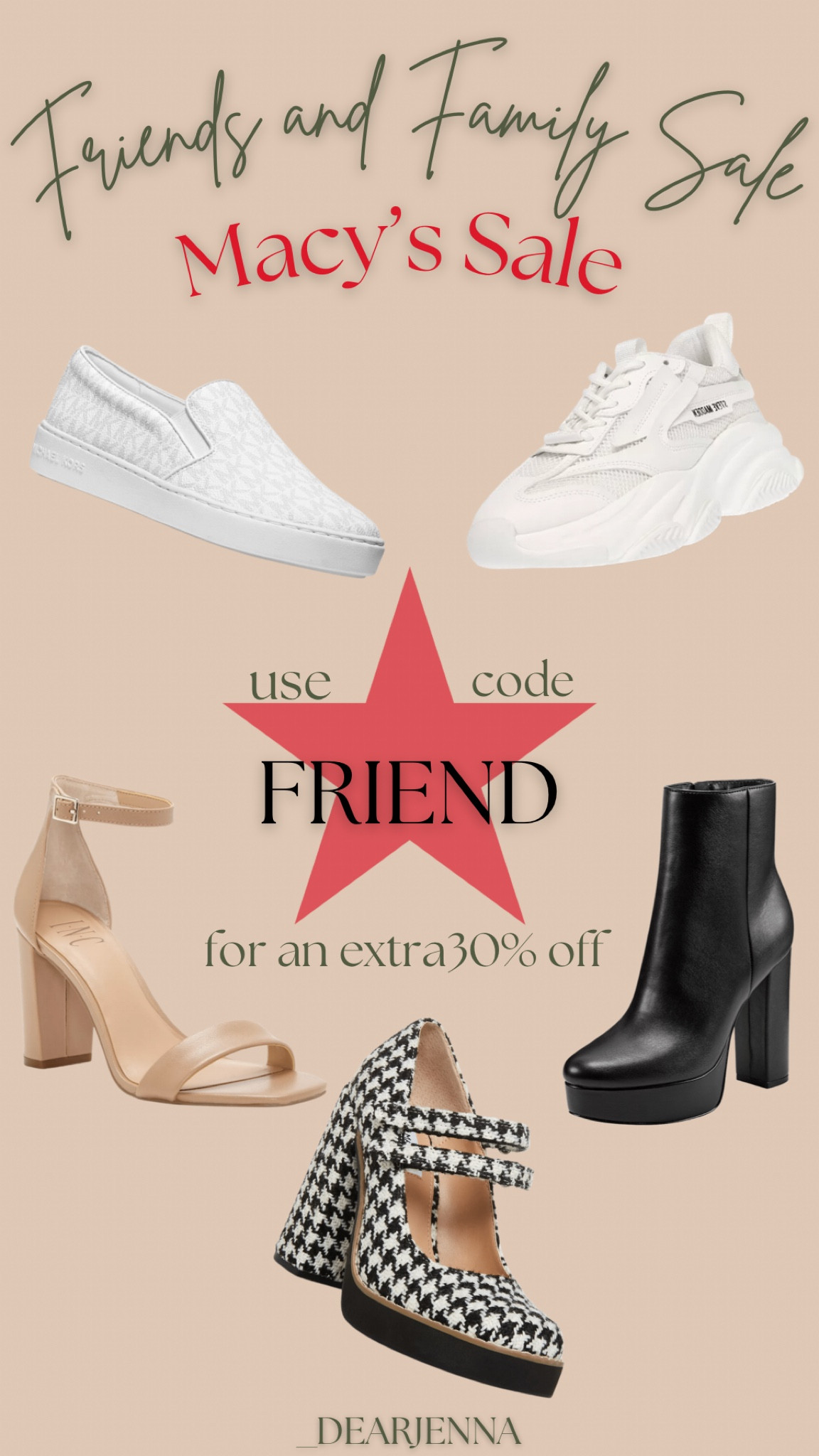 Macy’s Friends and Family sale is live! Take an extra 30% off already discounted prices using the code: FRIEND. Designer brands included! Happy holidays and even happier shopping! 

#LTKHoliday #LTKGiftGuide #LTKshoecrush