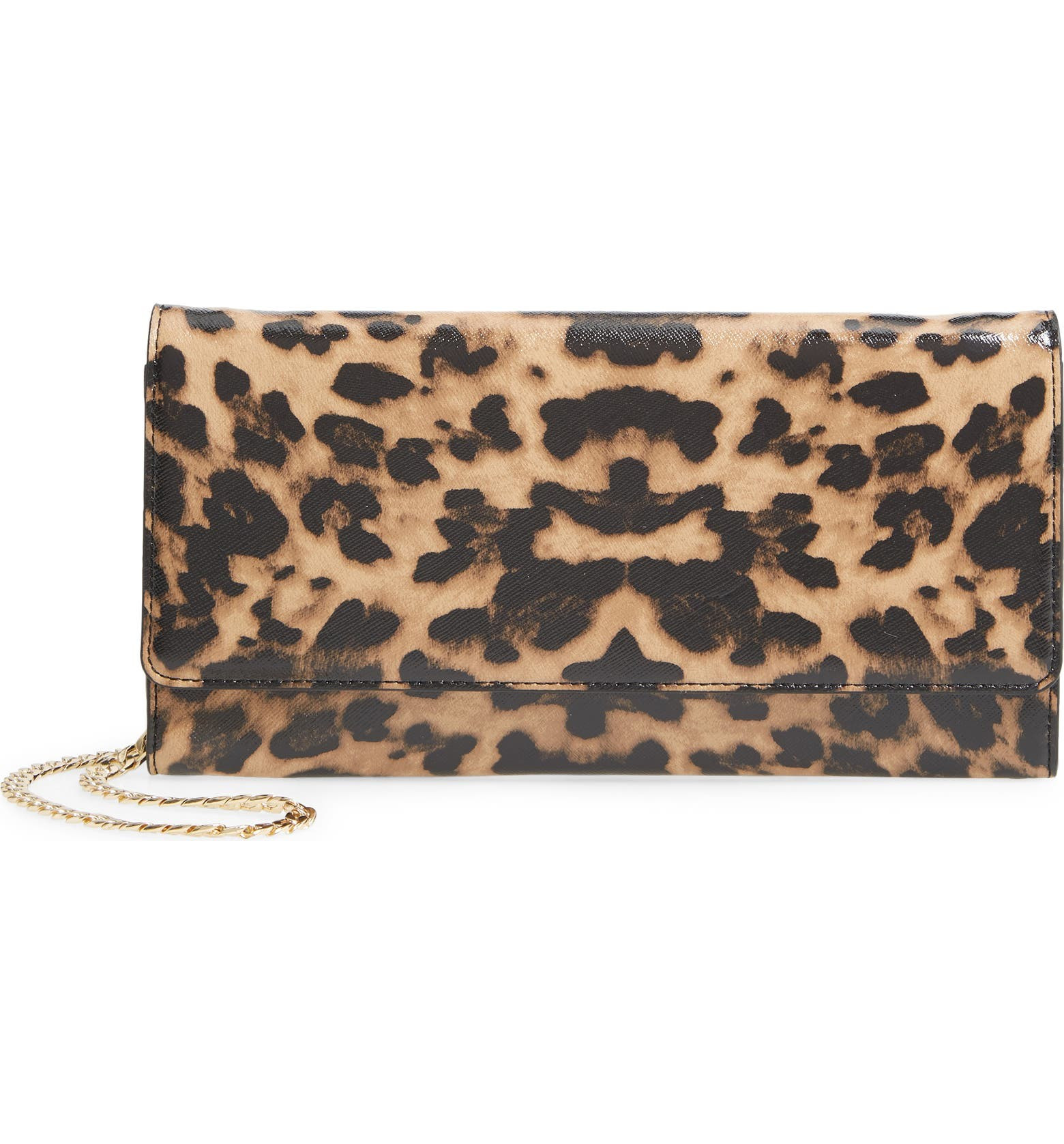 Selena Leather Clutch | Nordstrom