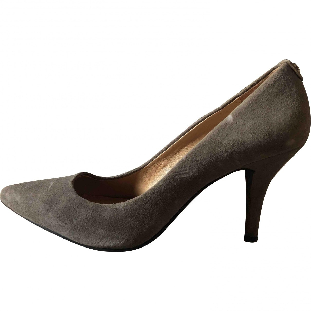 Michael Kors Grey Suede Heels for Women 8.5 US | Vestiaire Collective (Global)