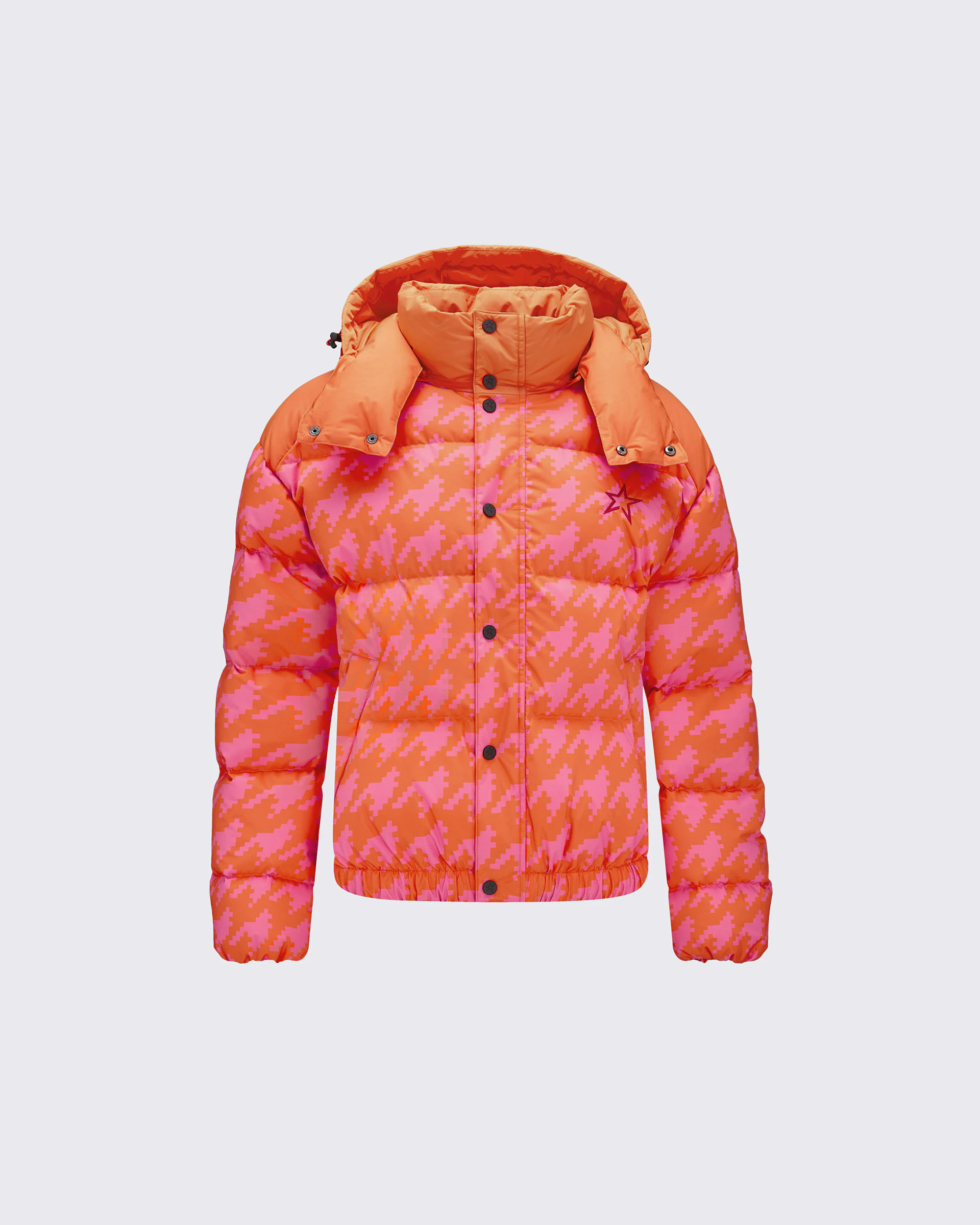 Houndstooth Moment Puffer | Perfect Moment
