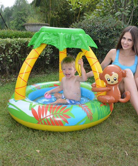 Inflatable Monkey Baby Pool | Zulily