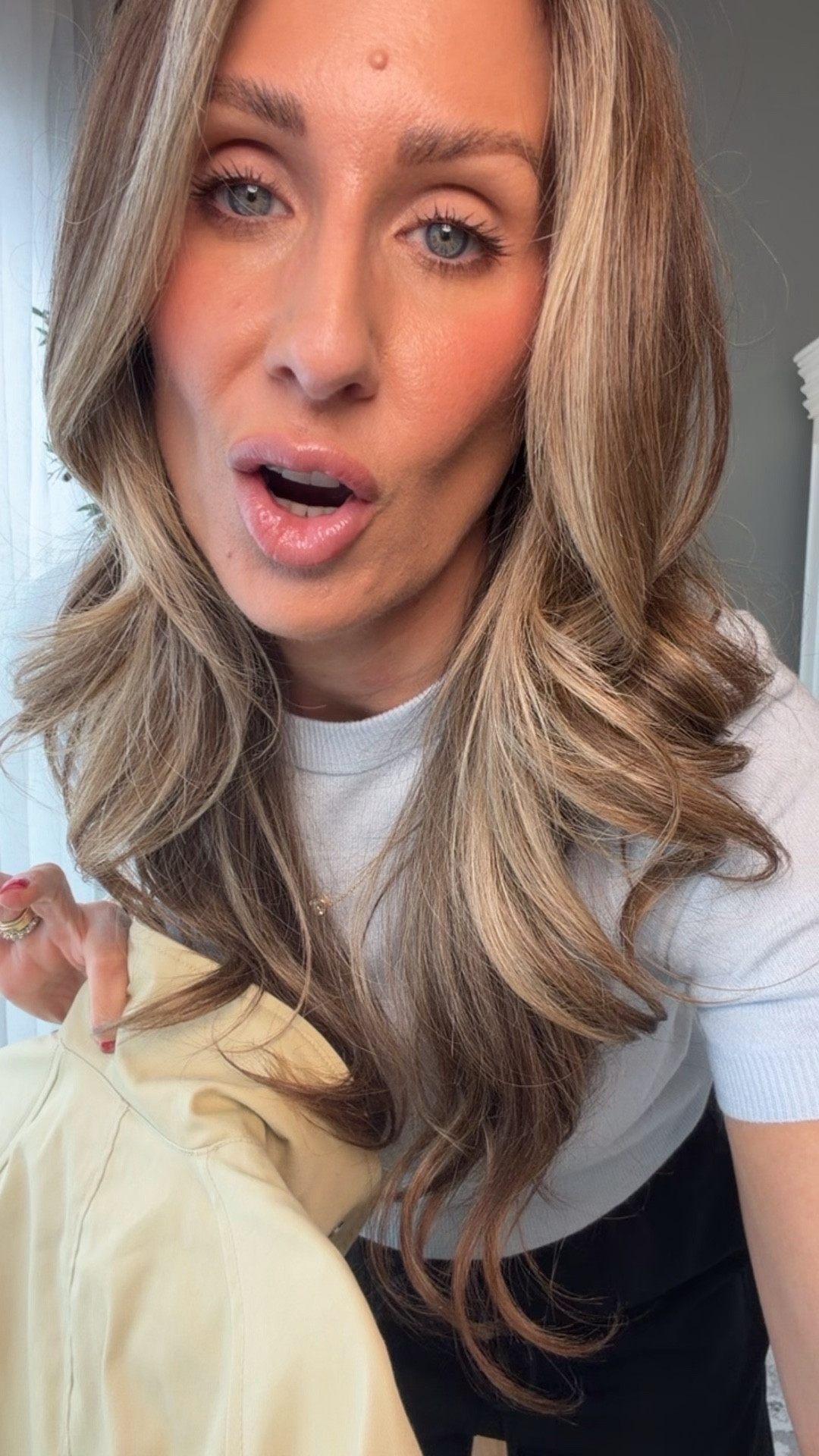 Look for less jacket size medium  runs TTS 


#LTKmorningroutine #LTKdayinmylife #LTKOver40