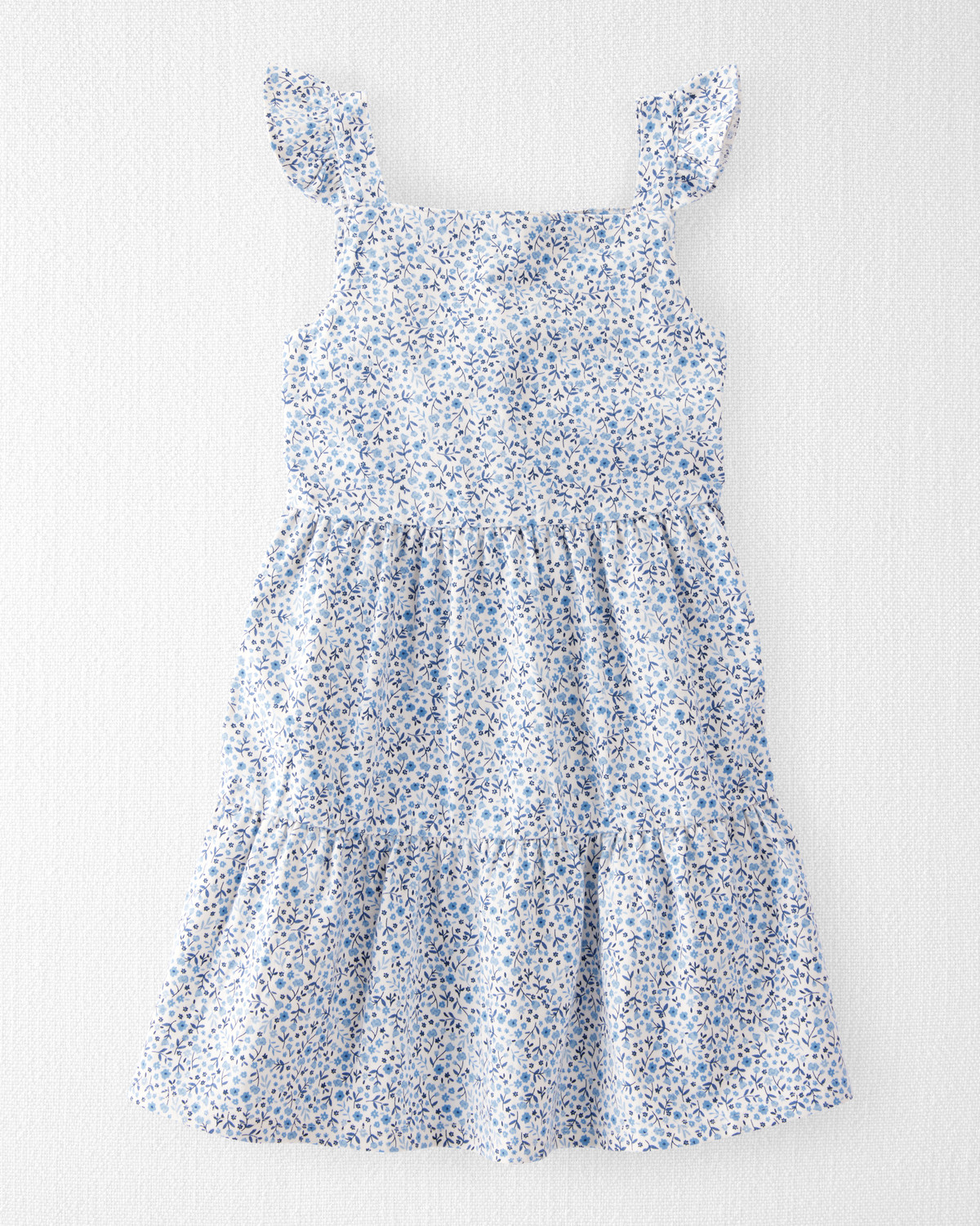 Toddler Organic Cotton Dress in Meadow Bloom Print - Little Planet | Carter's | Carter's Inc