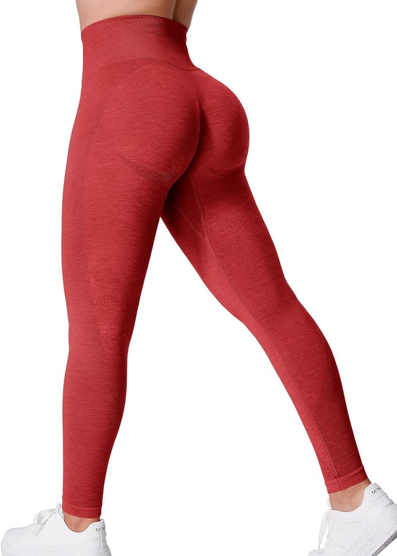 YEOREO Vivien Workout Leggings for Women High Waist Scrunch Butt Lifting Leggings Smile Contour S... | Amazon (US)