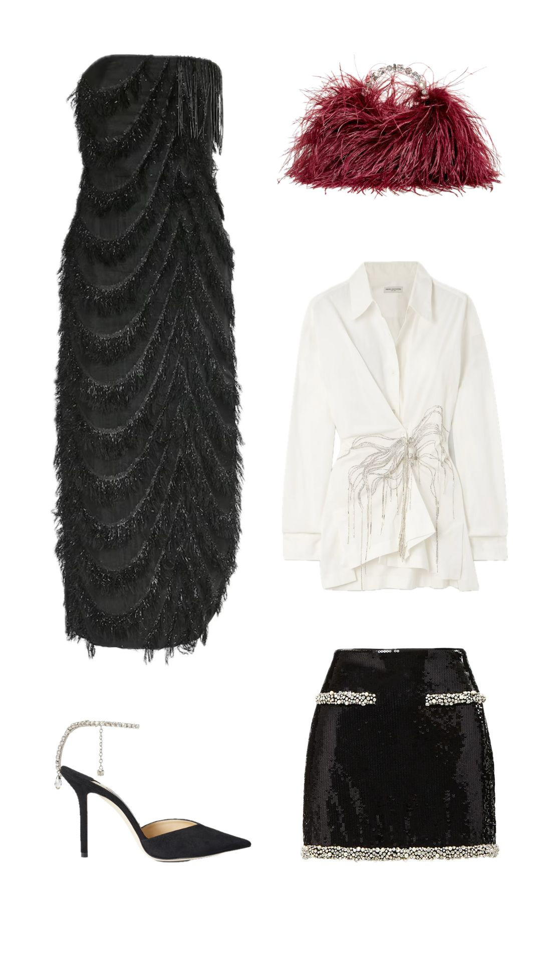 Party season is almost here, and our Editor’s Top Picks are here to ensure you're dressed to impress at the year’s most anticipated soirées and cocktail parties. This season, runway-approved sequins and feathers are making bold statements, while delicate embellishments bring a refined touch of glamour for sophisticated tastes. Discover the best in luxury party wear, curated for those who adore fashion and festivities. ✨💃

#PartySeason #LuxuryFashion #HolidayStyle #FestiveFashion #CocktailAttire #Sequins #Feathers #LuxuryAccessories #PartyReady #AWFashion #FashionEditorPicks #HolidayGlam #SophisticatedStyle #PartyOutfit 

 #LTKuk #LTKluxury #LTKpartywear