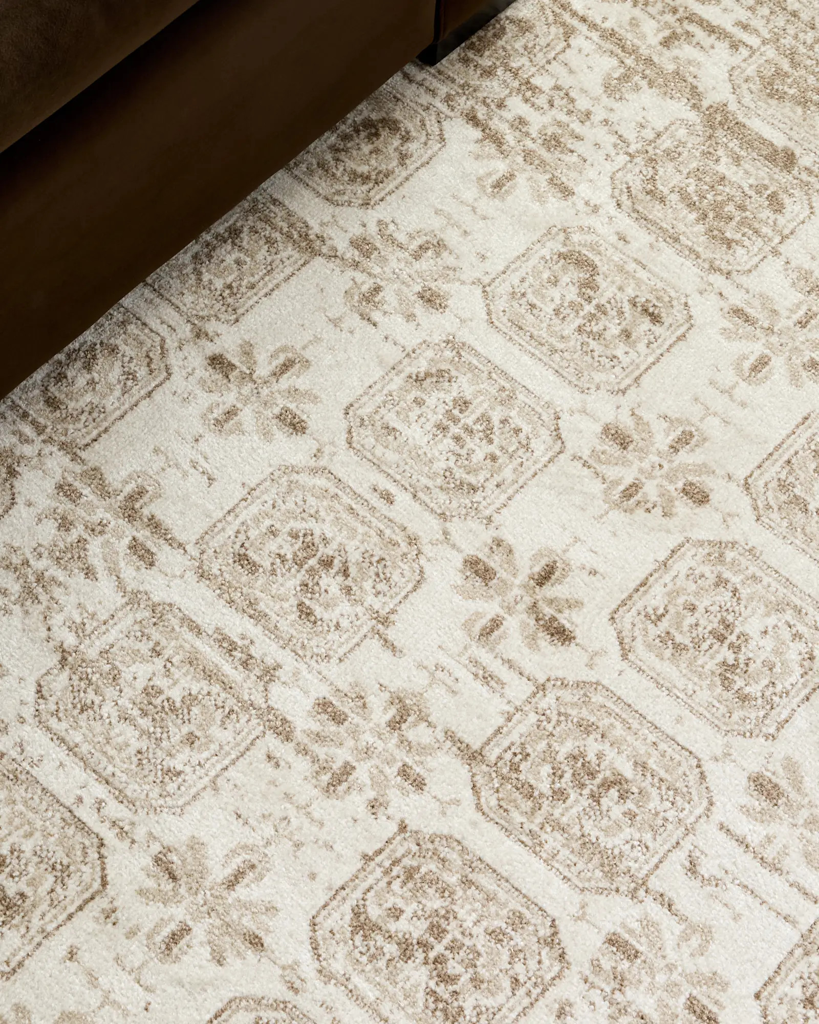 Paulette Performance Rug in Taupe | Quince