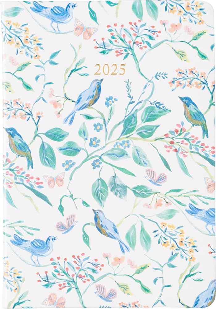 2025 Eccolo 12 Month Bound Planner, Yearly, Monthly & Weekly Pages (Portable Size - 5.25 x 7.75") | Amazon (US)