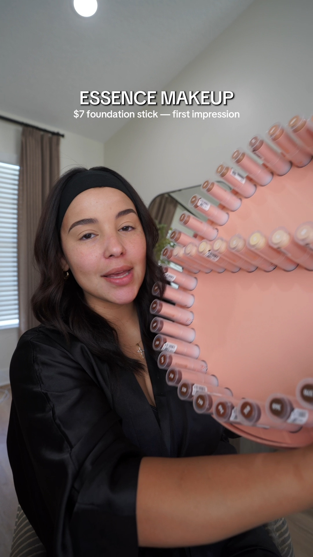 $7 foundation stick… is it worth the hype?! 

Wearing shade 160 but I think 180 is a better match! 

#LTKFindsUnder50 #LTKBeauty