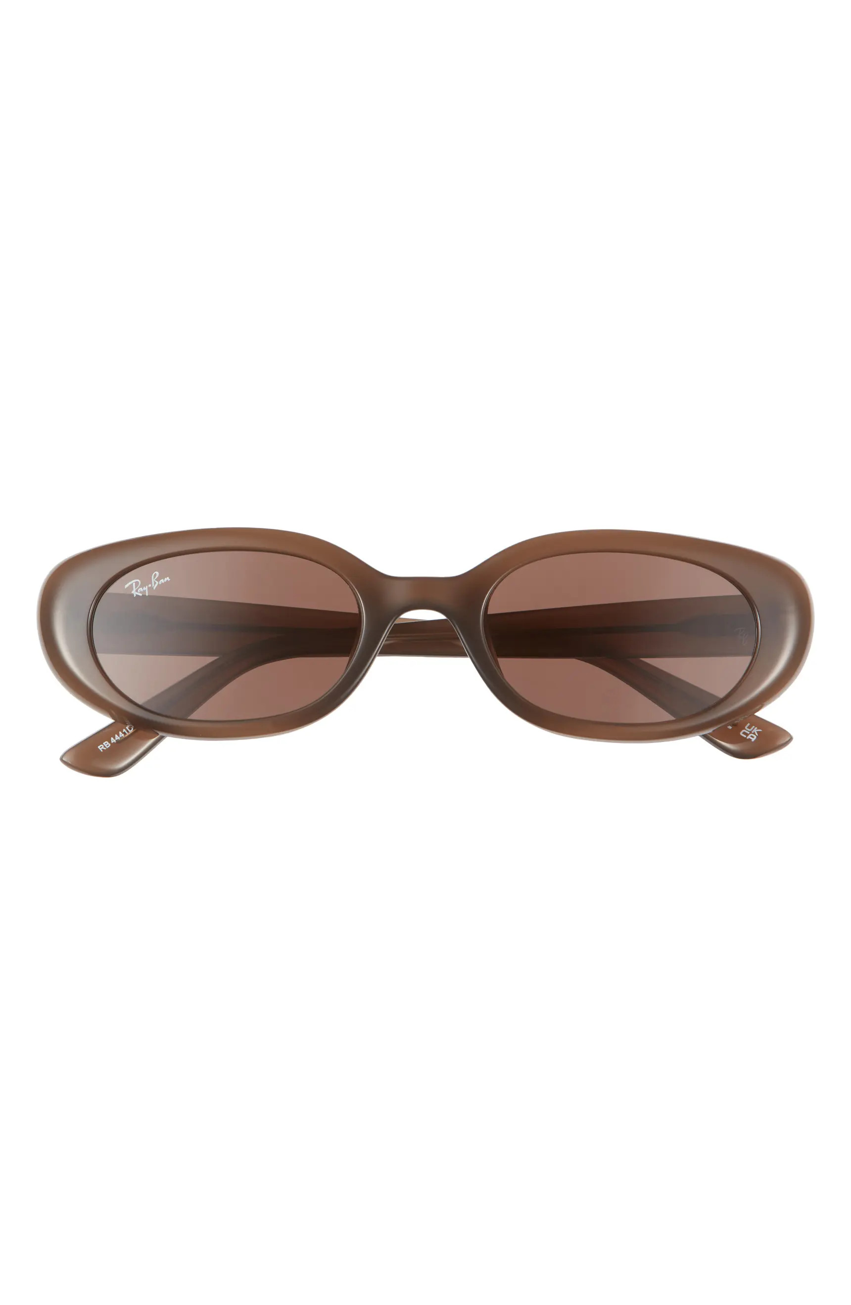 53mm Pillow Oval Sunglasses | Nordstrom
