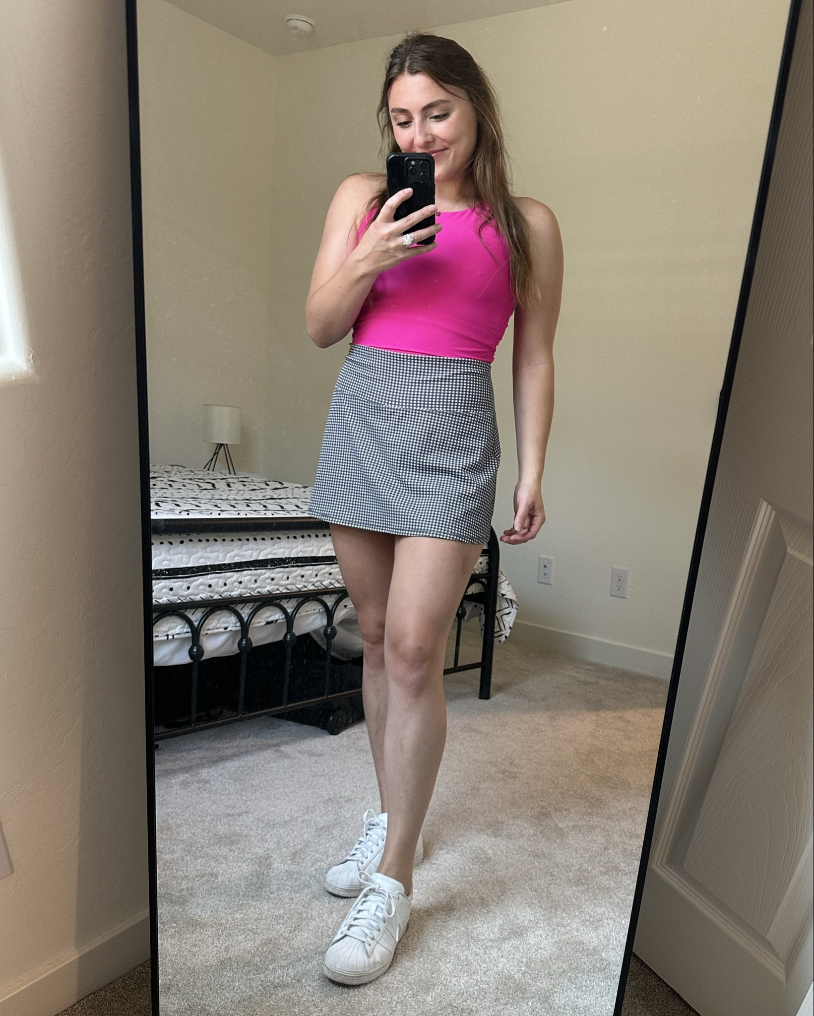 In my golf era 😉 Vuori volley skirt

Color: White Gingham Plaid

Women’s golf skirt, golf, golfing, tennis skirt, summer activewear 

#LTKActive #LTKFitness