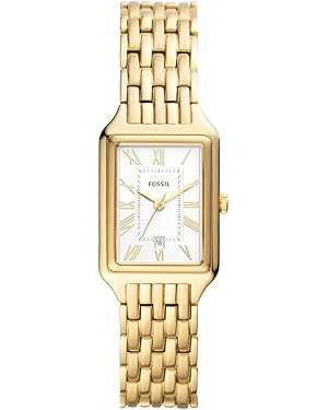 FOSSIL Raquel Watch for Women, Quartz Movement with Stainless Steel or Leather Strap | Amazon (UK)