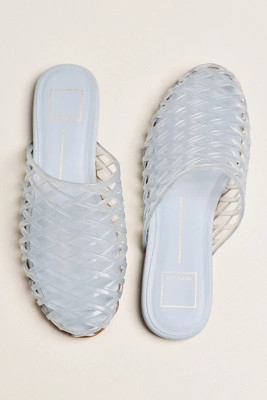 Dolce Vita Gina Woven Jelly Mules | Anthropologie (US)