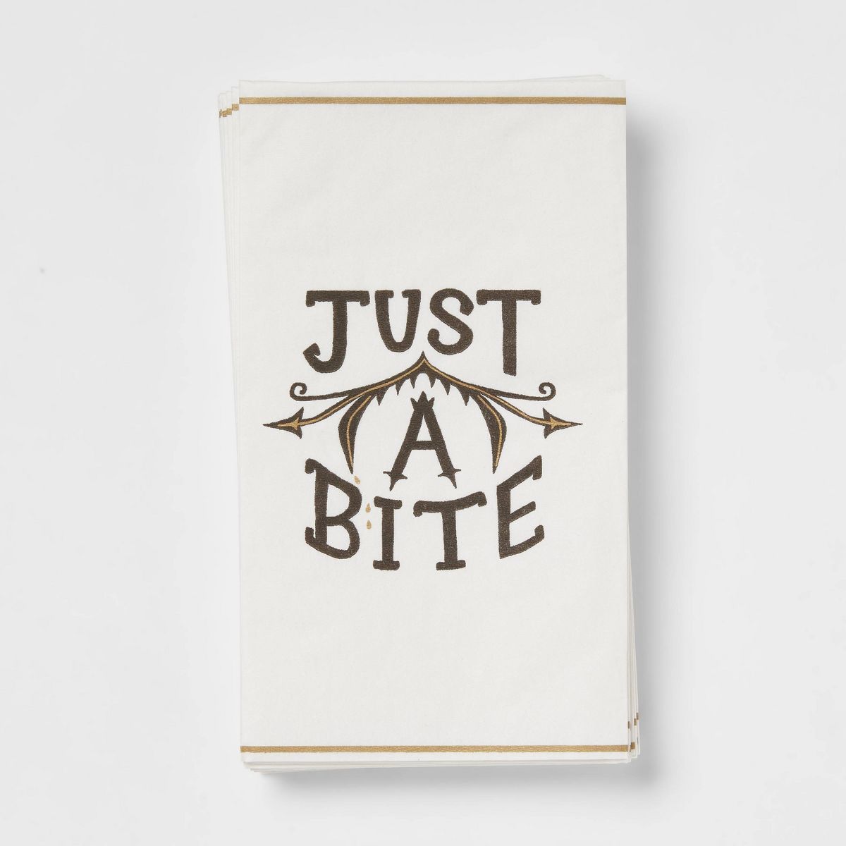 16ct Halloween Disposable Napkins 'Just a Bite' - Threshold | Target