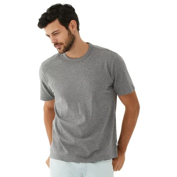Free Assembly Men's Everyday T-Shirt with Short Sleeves - Walmart.com | Walmart (US)